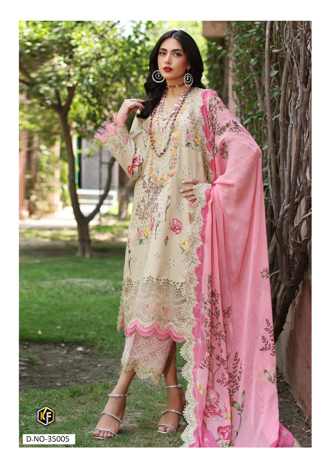 Maria B Vol 35 By Keval Fab Lawn Cotton Printed Dress Material Wholesale Online